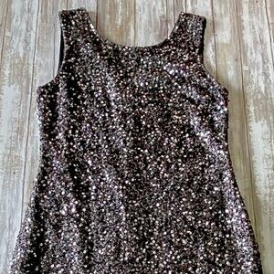 Romeo & Juliet Couture Sequin Tank Dress